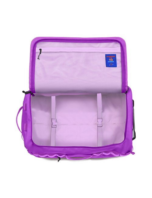 Baboon To The Moon Go-bag Roller Big 55l In Purple