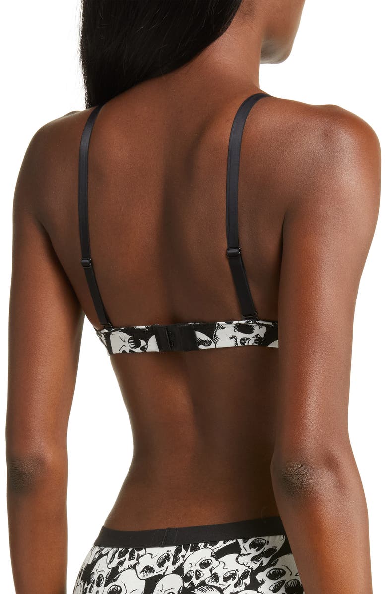 MeUndies FeelFree Lace Trim Triangle Bralette, Alternate, color, 