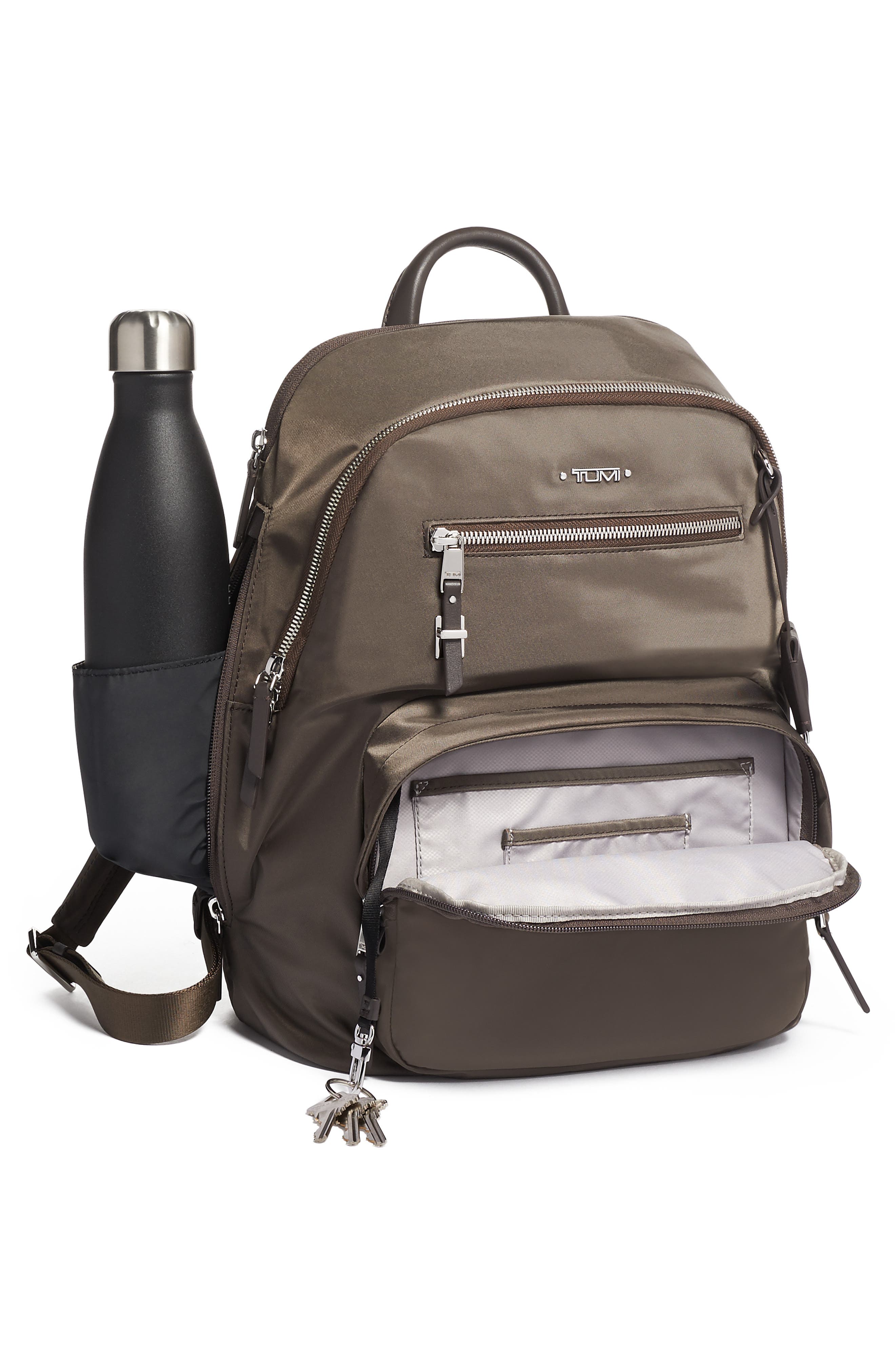 Voyageur Hilden Backpack, Alternate, color, MINK/ SILVER