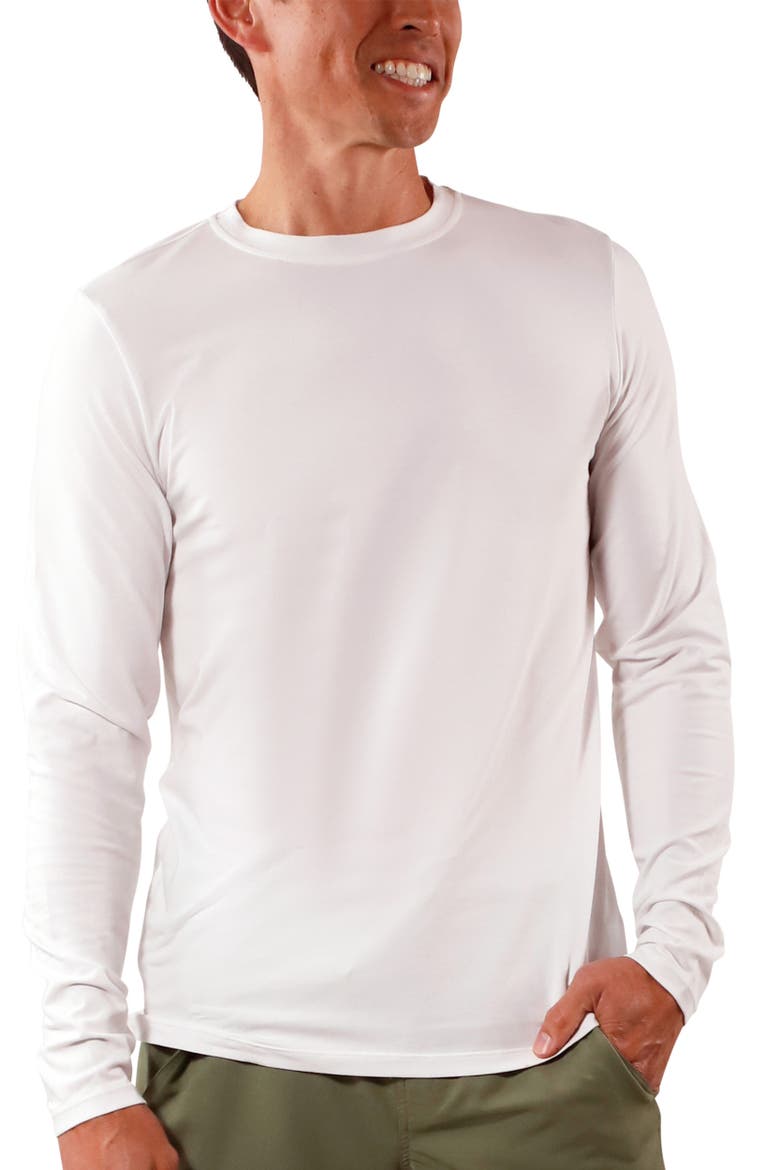 Long Sleeve Everyday Tee, Main, color, White