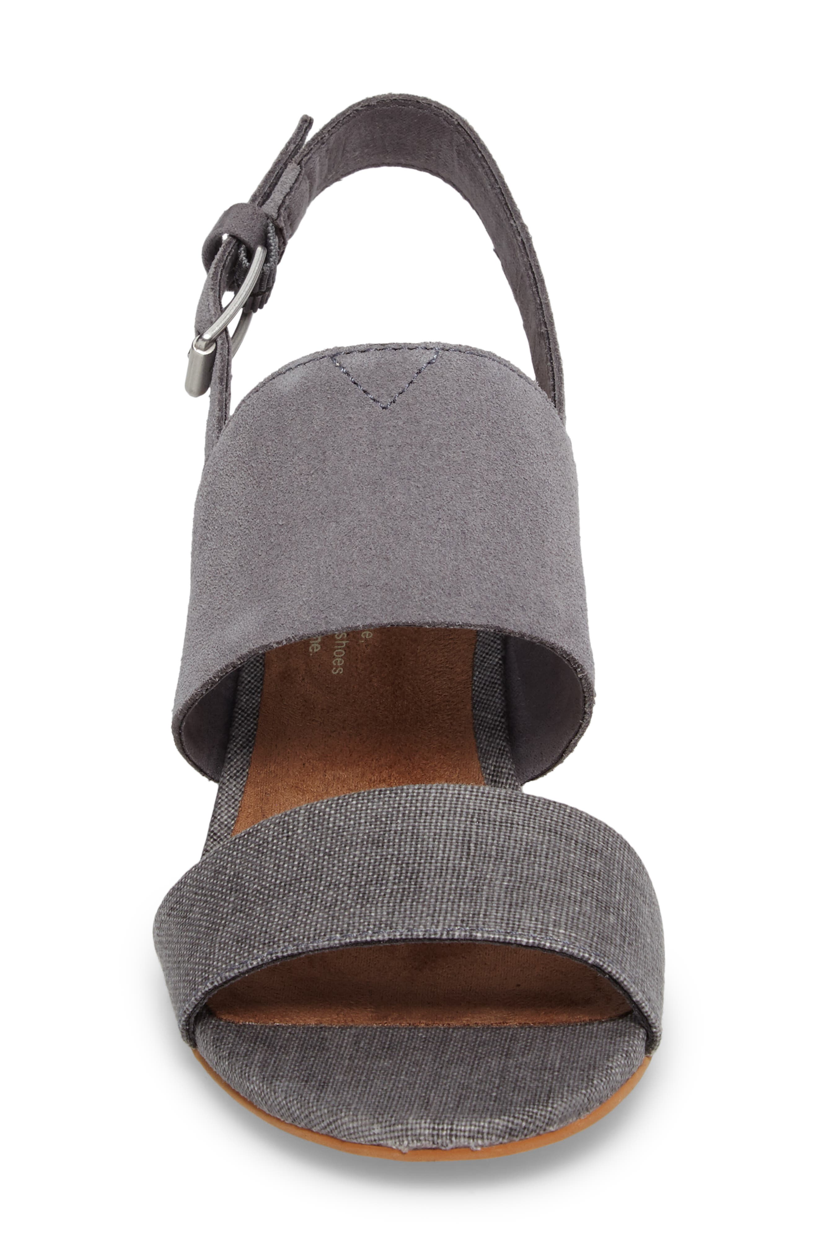Poppy Sandal, Alternate, color, SHADE SUEDE GREY