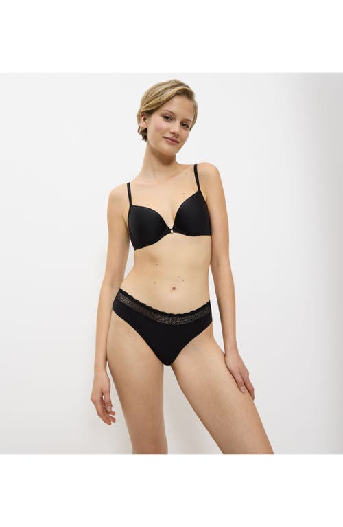 Triumph Feel Of Modal Bikini Panties In Black