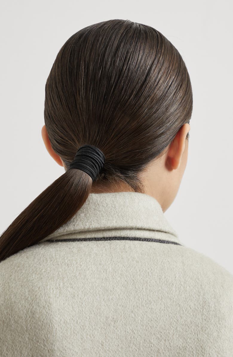 Brunello Cucinelli Hand-finished Caban jacket, Alternate, color, Cool Beige