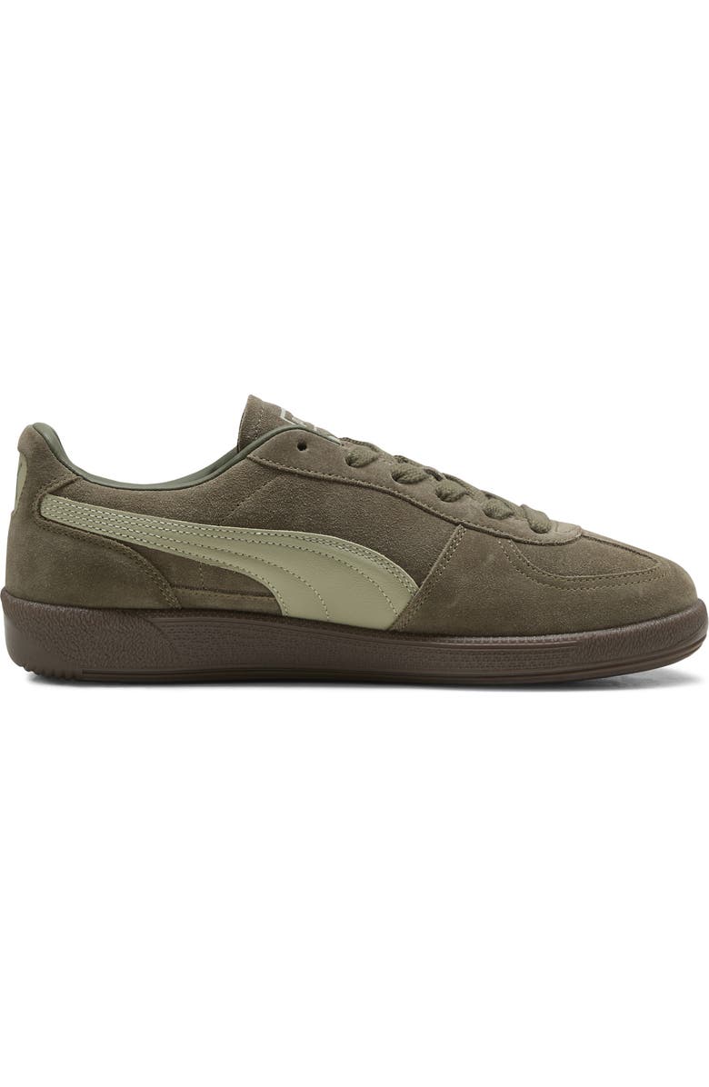 PUMA Palermo Sneaker, Alternate, color, Loden Green/ Gum
