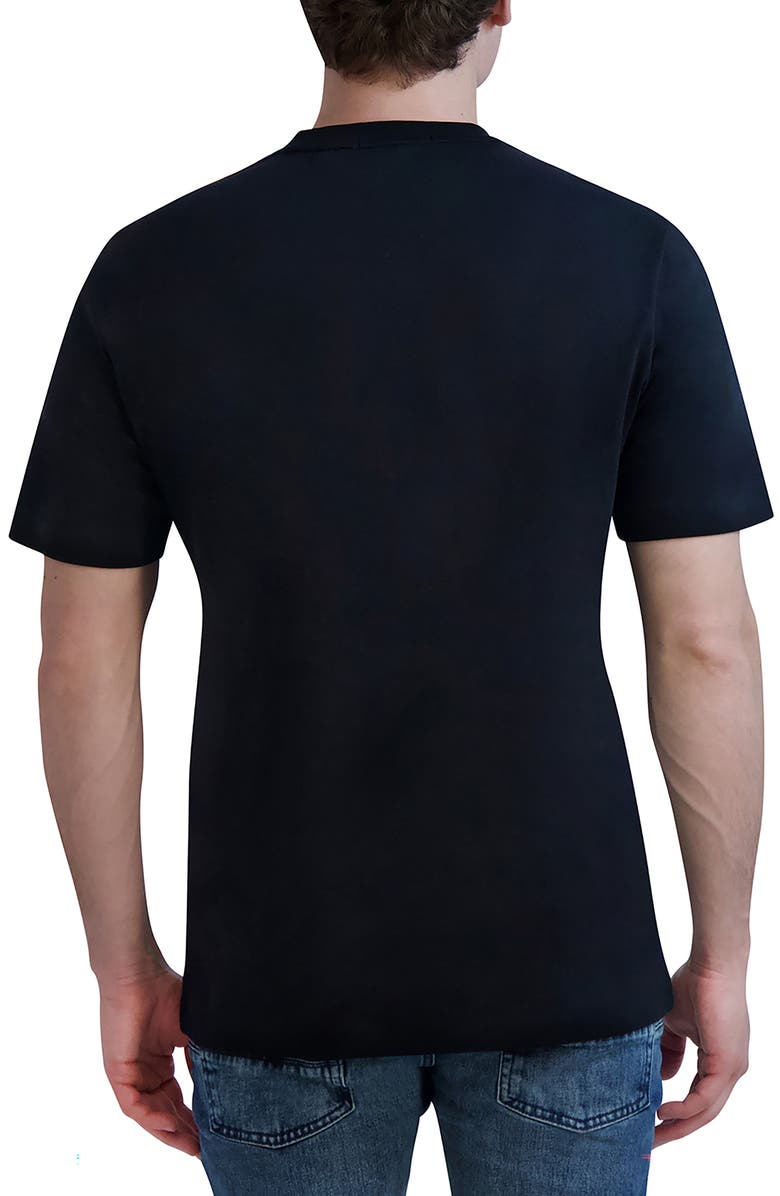 KARL LAGERFELD PARIS Logo Cotton T-Shirt, Alternate, color,