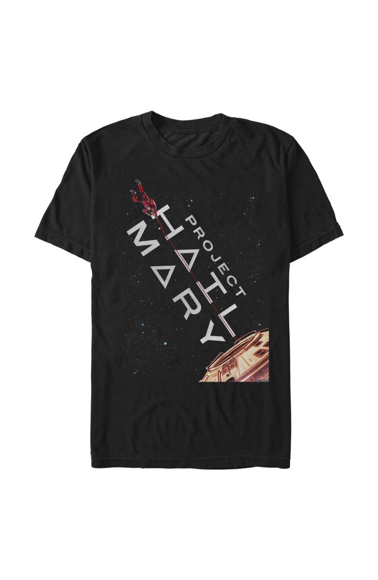 Project Hail Mary Men's Project Hail Mary Believe In The Space  Graphic T-Shirt, Main, color, Black