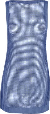 ViX Paula Hermanny Erika Open Knit Cover-Up Dress