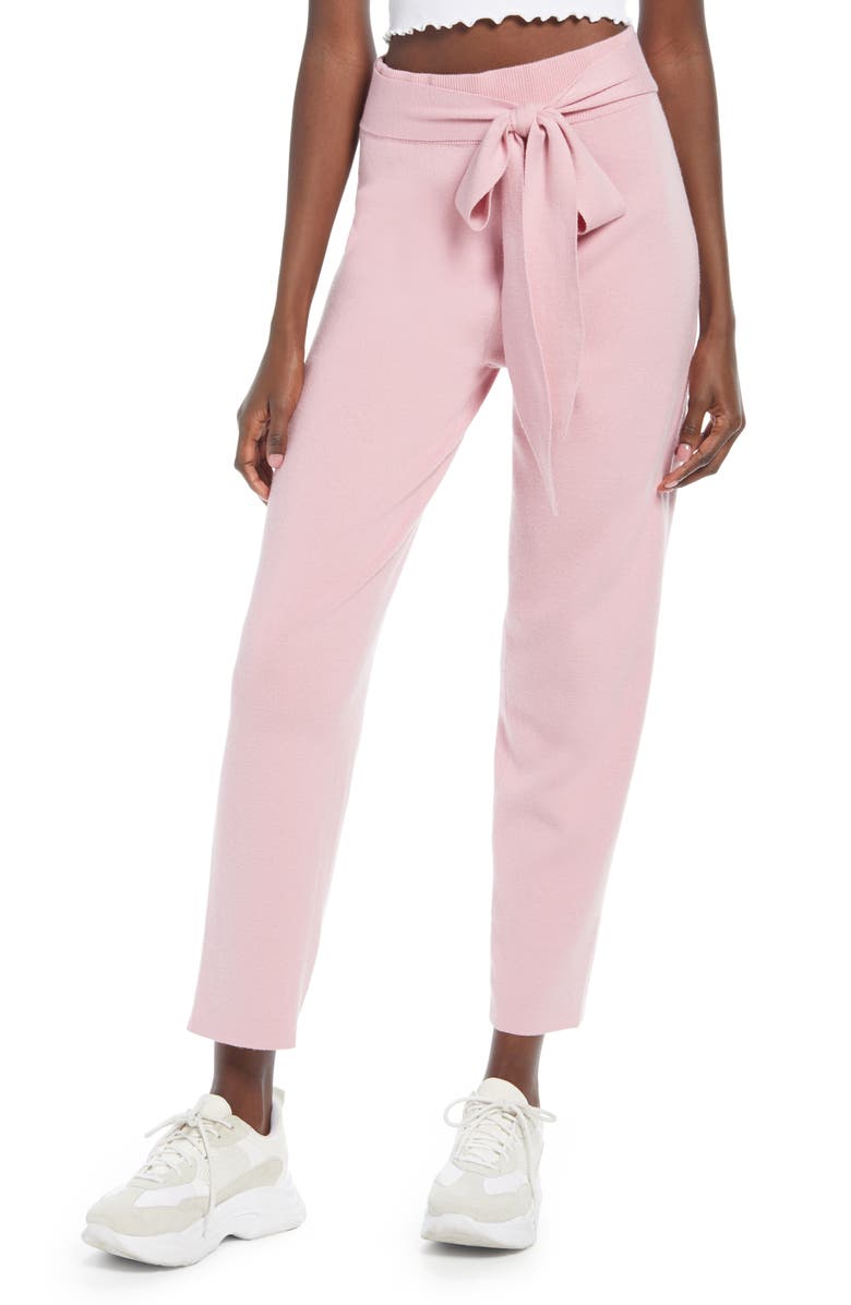WAYF Kerry Tie Waist Pants, Main, color,