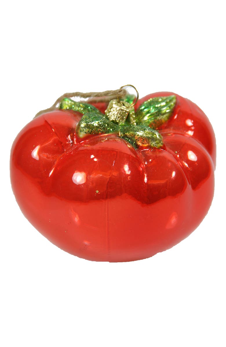Cody Foster & Co. Cody Foster Tomato Ornament, Main, color, Red Multi