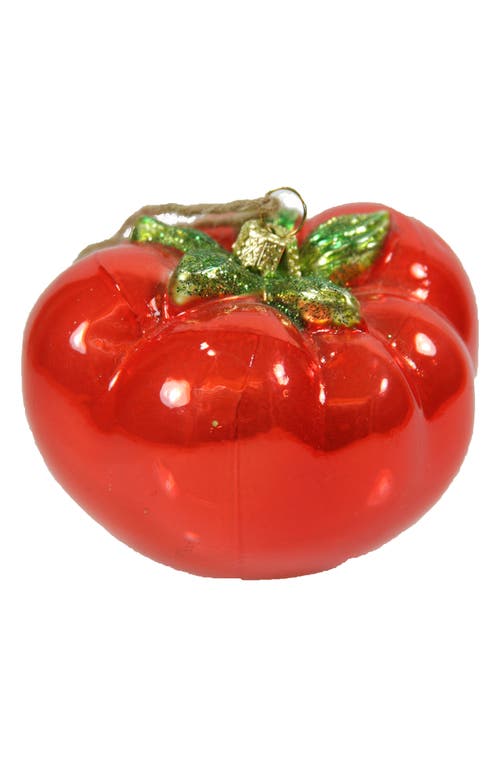 Cody Foster & Co. Cody Foster Tomato Ornament in Red Multi 