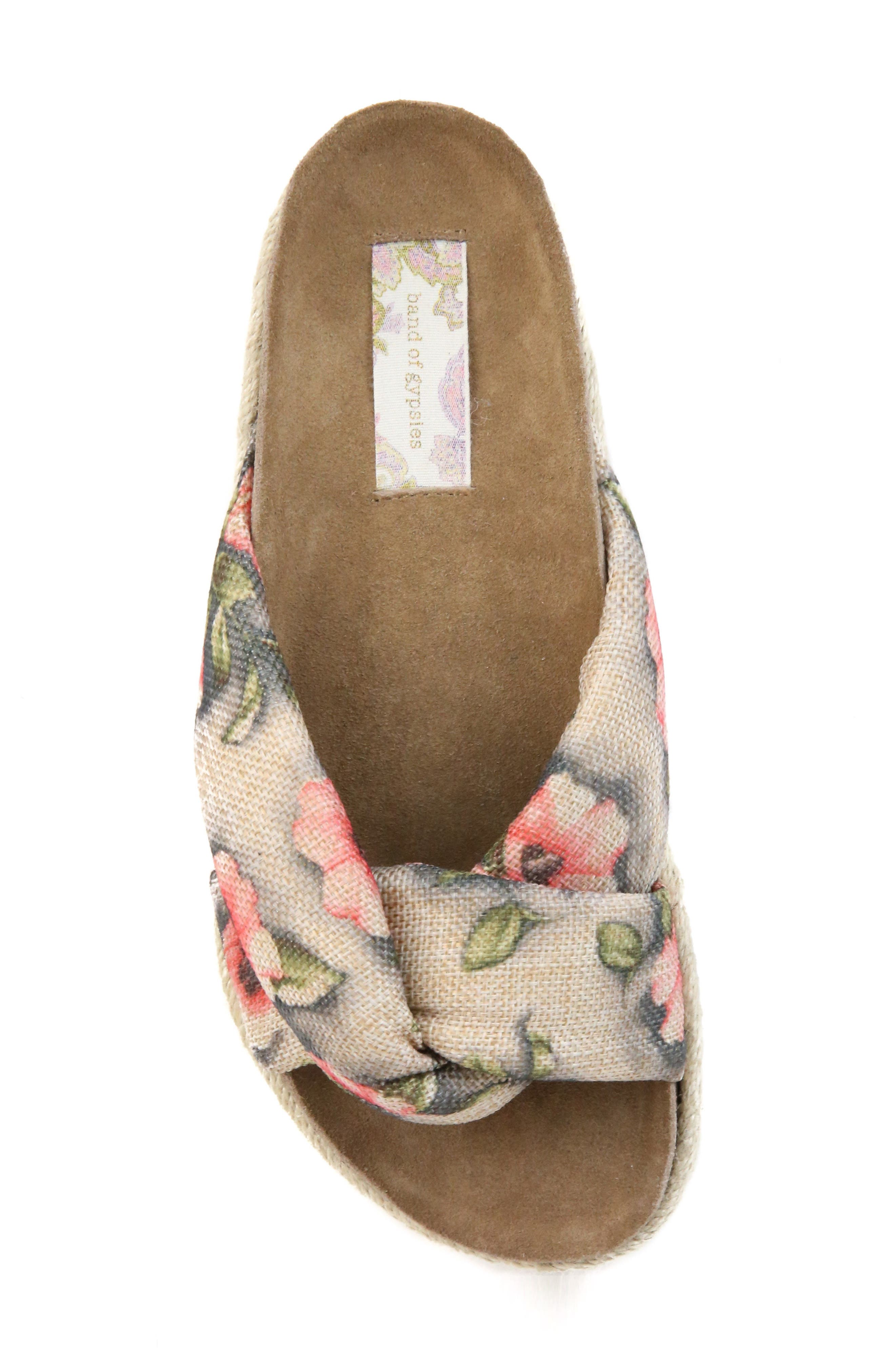 B*O*G COLLECTIVE Band of Gypsies Move Over Slide Sandal, Alternate, color, 