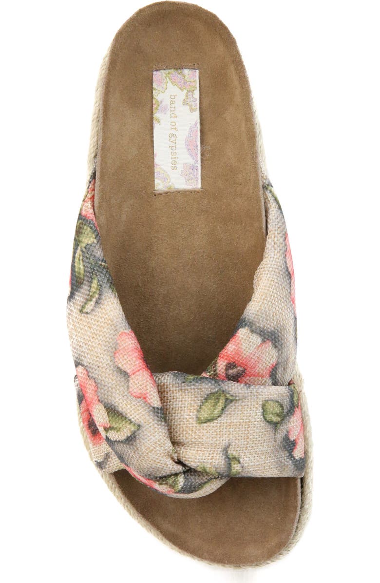 B*O*G COLLECTIVE Band of Gypsies Move Over Slide Sandal, Alternate, color,