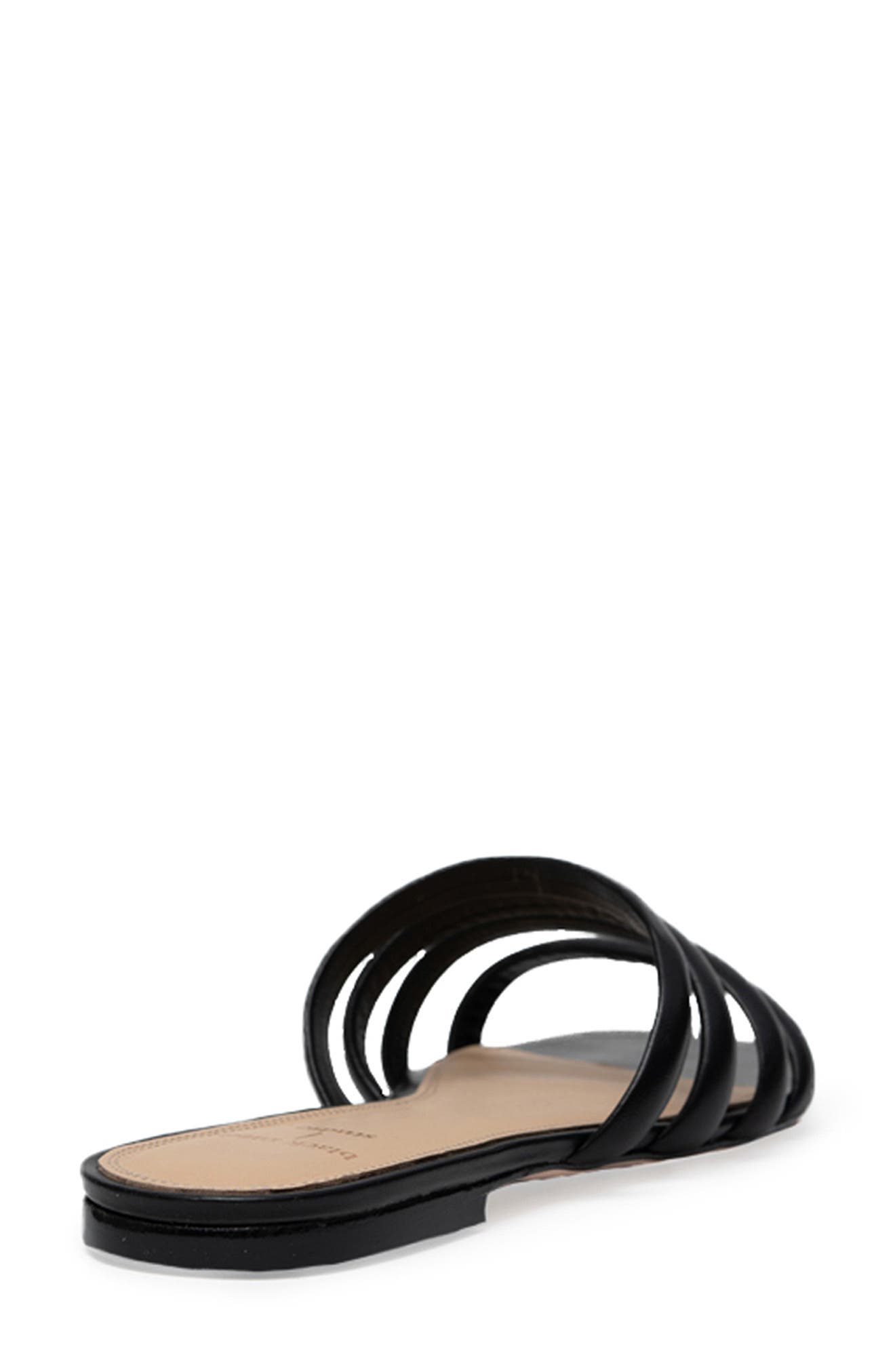 BLACK SUEDE STUDIO Coco Slide Sandal, Alternate, color, 