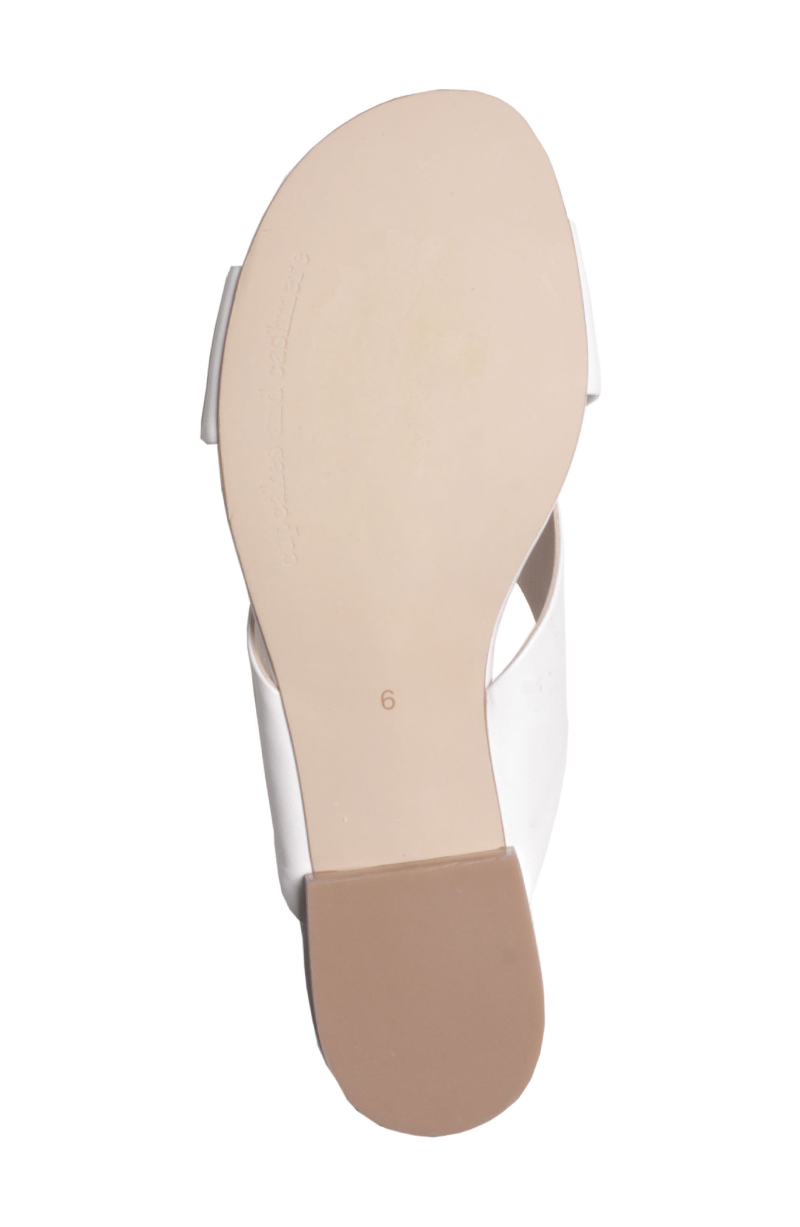 Yesenia Sandal, Alternate, color, WHITE LEATHER