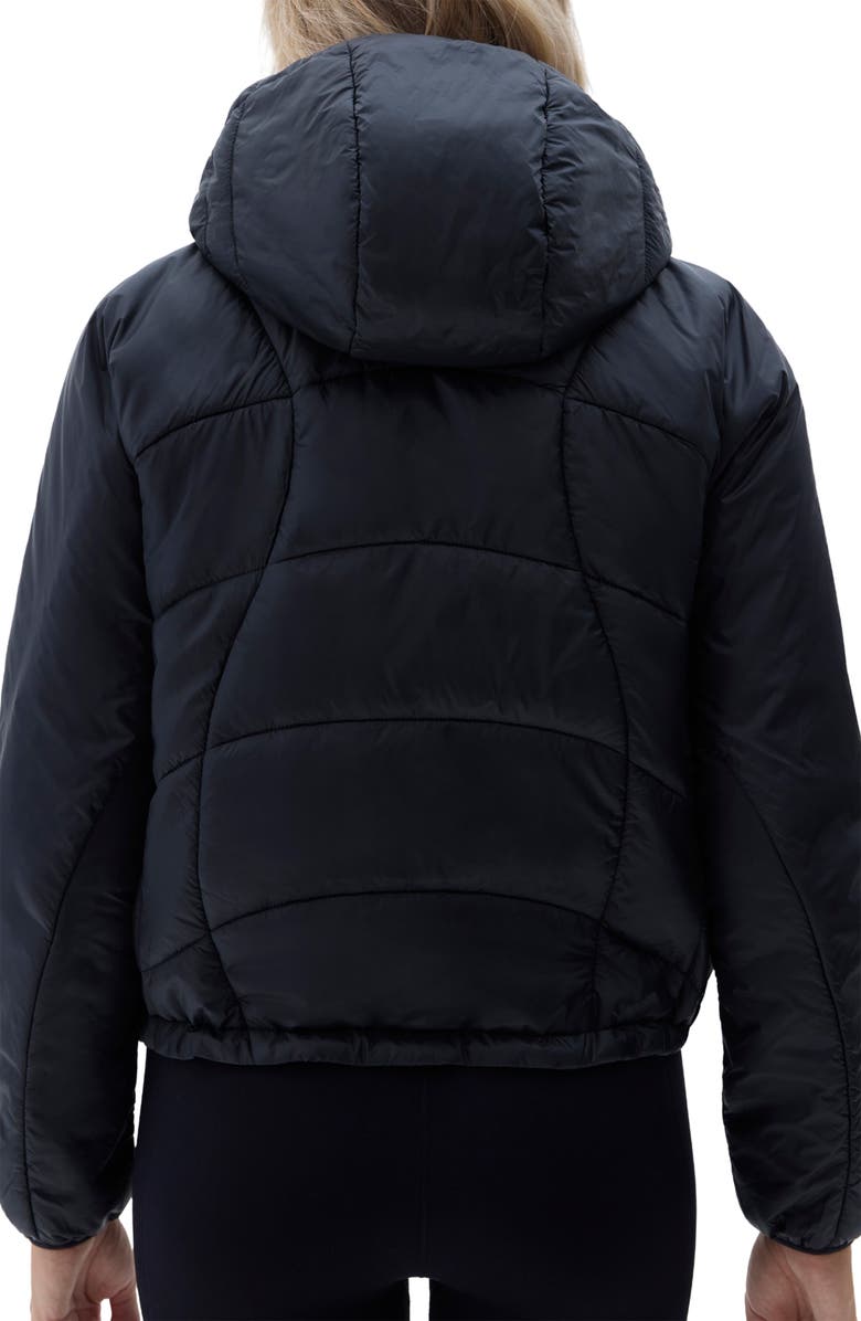 Halfdays Claude Water Repellent Quilted Puffer Jacket, Alternate, color, Black