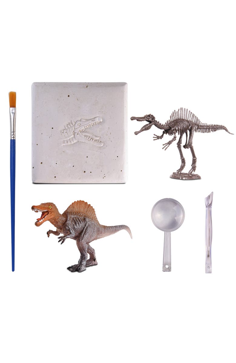 WowWorld Dino Dig Spinosaurus Skeleton Excavation Kit, Ages 6+, Alternate, color, Multicolored