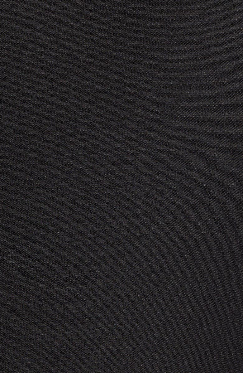 Valentino Sequin Bell Sleeve Wool & Silk Shift Dress, Alternate, color, 