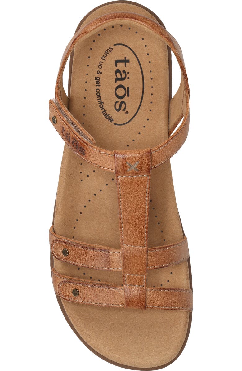 Taos Trophy 2 Sandal, Alternate, color, Honey