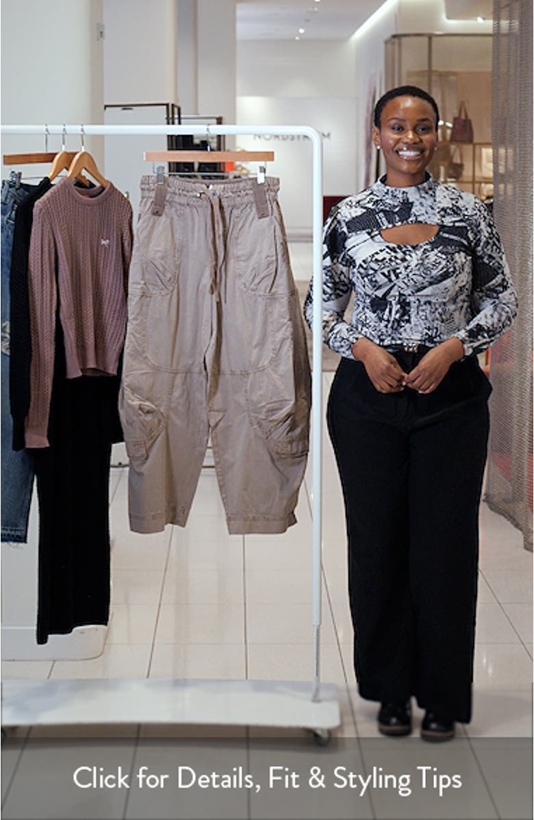 Onset Cotton Twill Parachute Pants, sales video thumbnail