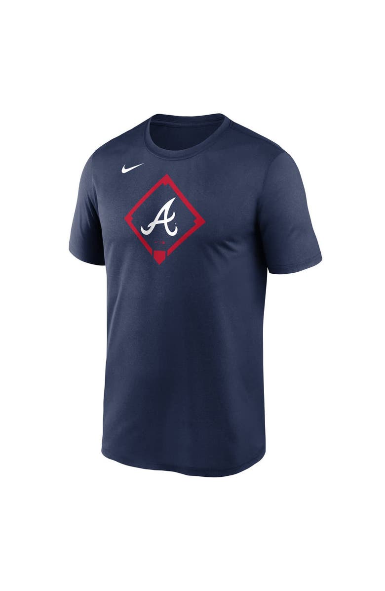 Nike Men's Nike Navy Atlanta Braves Icon Legend Performance T-Shirt, Alternate, color,