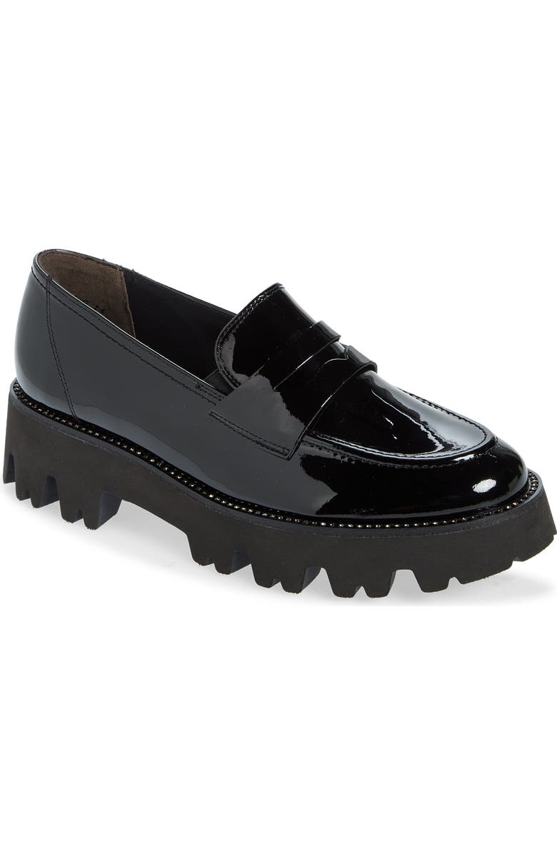 Paul Green Society Lug Penny Loafer, Main, color,
