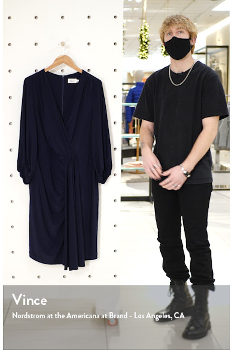 Wrap Front Cocktail Dress video
