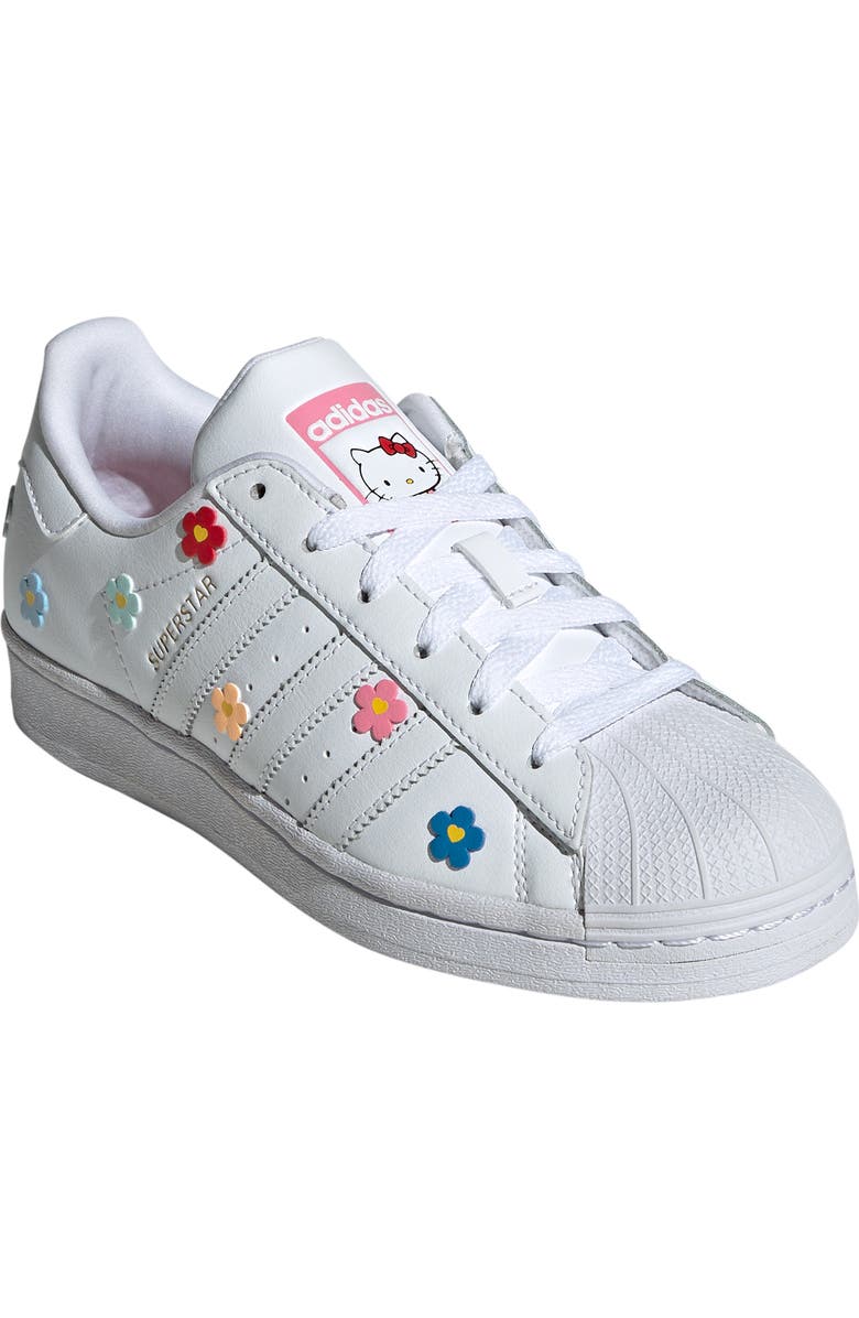 adidas x Hello Kitty<sup>®</sup> Kids' Superstar Sneaker, Main, color,