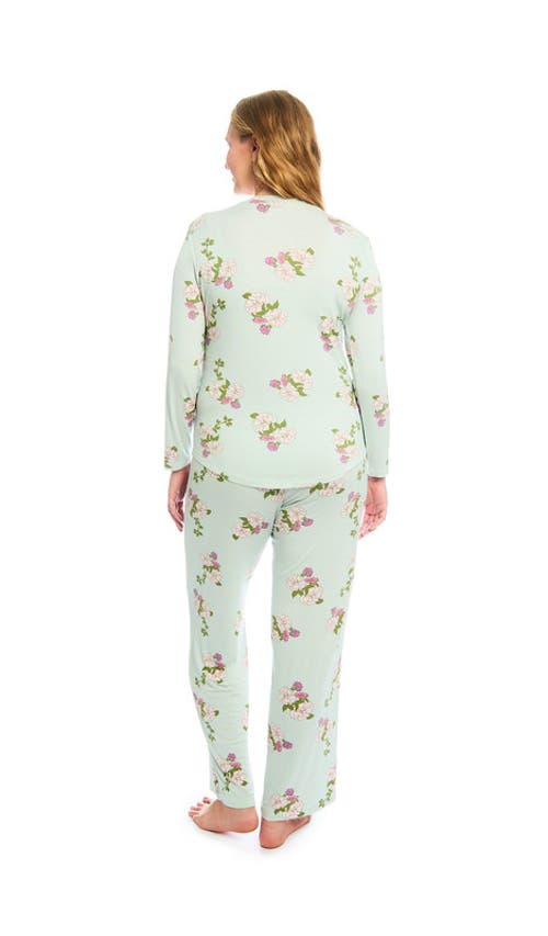 Everly Grey Laina During & After 2-piece Maternity/nursing Sleep Set