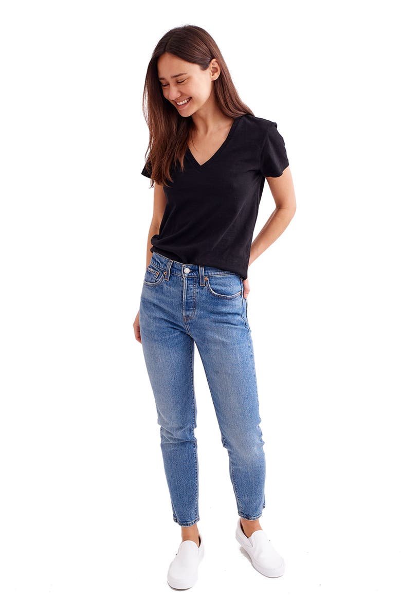 Goodlife Everyday Classic V-Neck T-Shirt, Alternate, color,