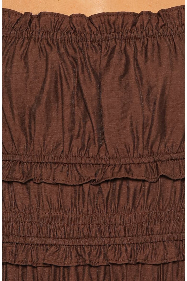 Doralee Maxi Dress, Alternate, color, BROWN