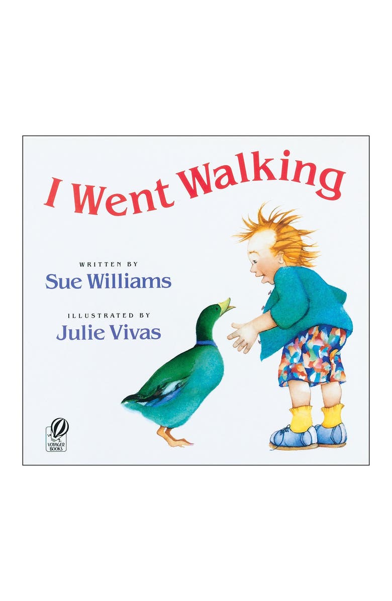 Kaplan Early Learning Company I Went Walking Story Set and Book, Alternate, color, Multicolored