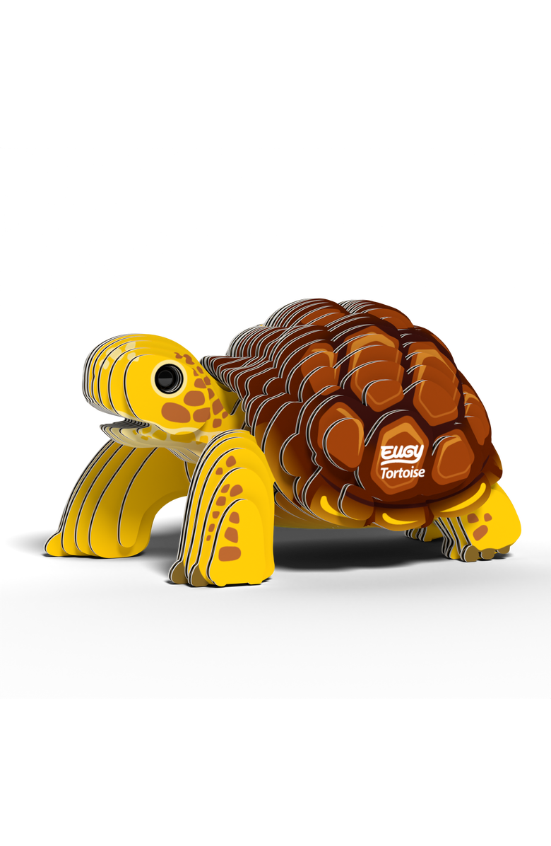 Eugy Puzzles Tortoise 3D Puzzle, Alternate, color,