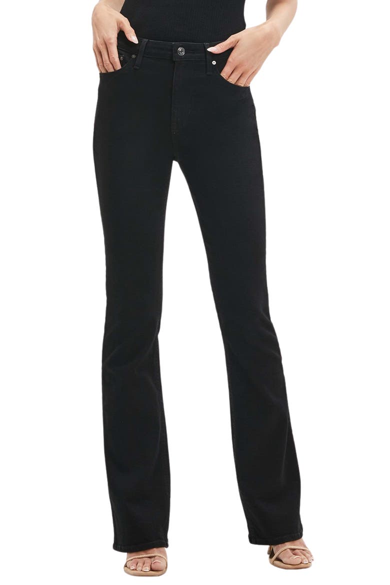 Sexy Flare High Waist Jeans, Main, color, CBL1-PINK