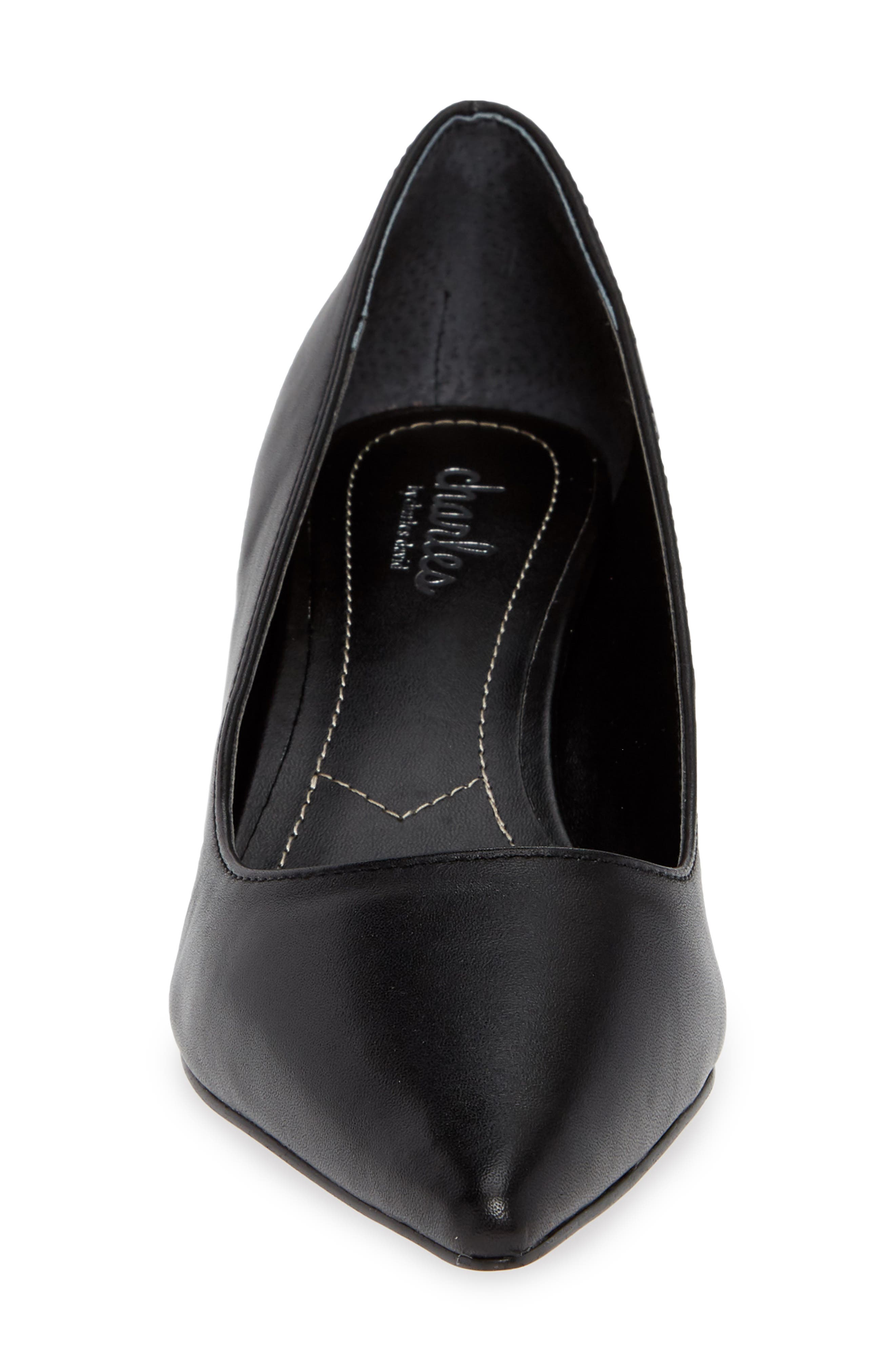 Charles by Charles David Kitten Pointy Toe Pump, Alternate, color, 