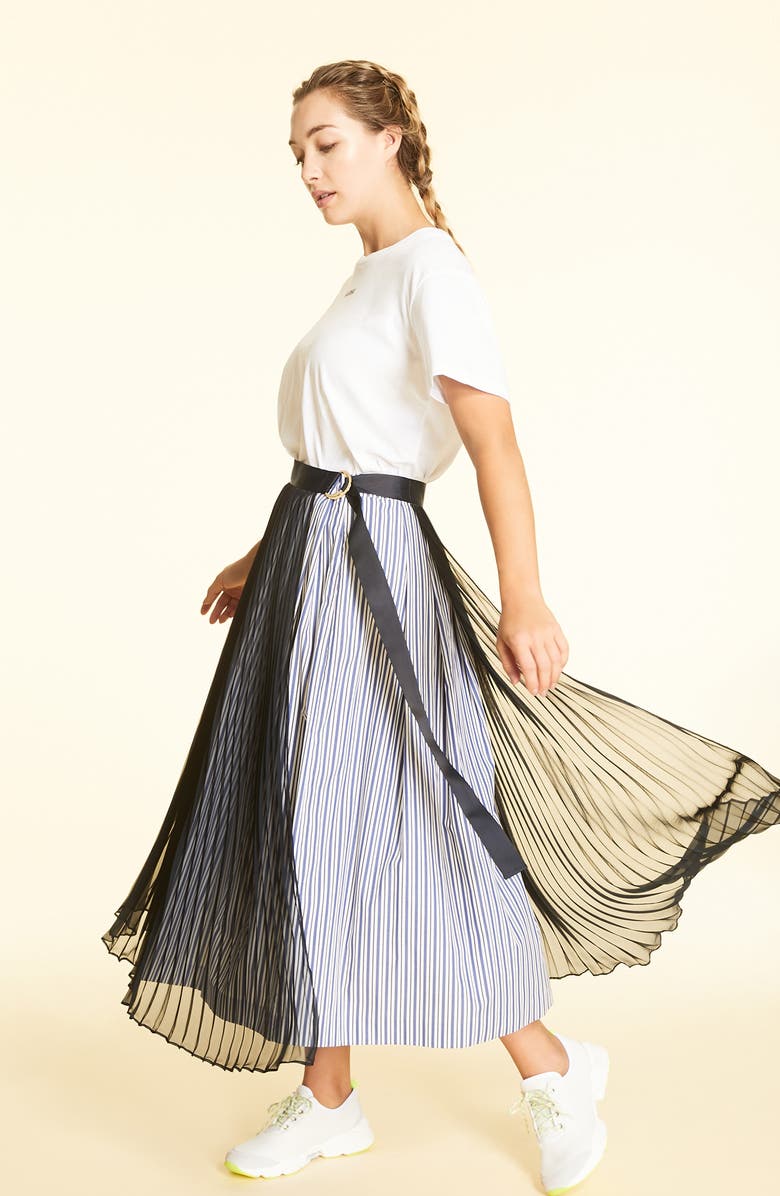 Marina Rinaldi Cuore Skirt, Alternate, color, 