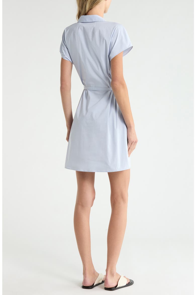 Tie Waist Dolman Sleeve Dress, Alternate, color, OLYMPIC