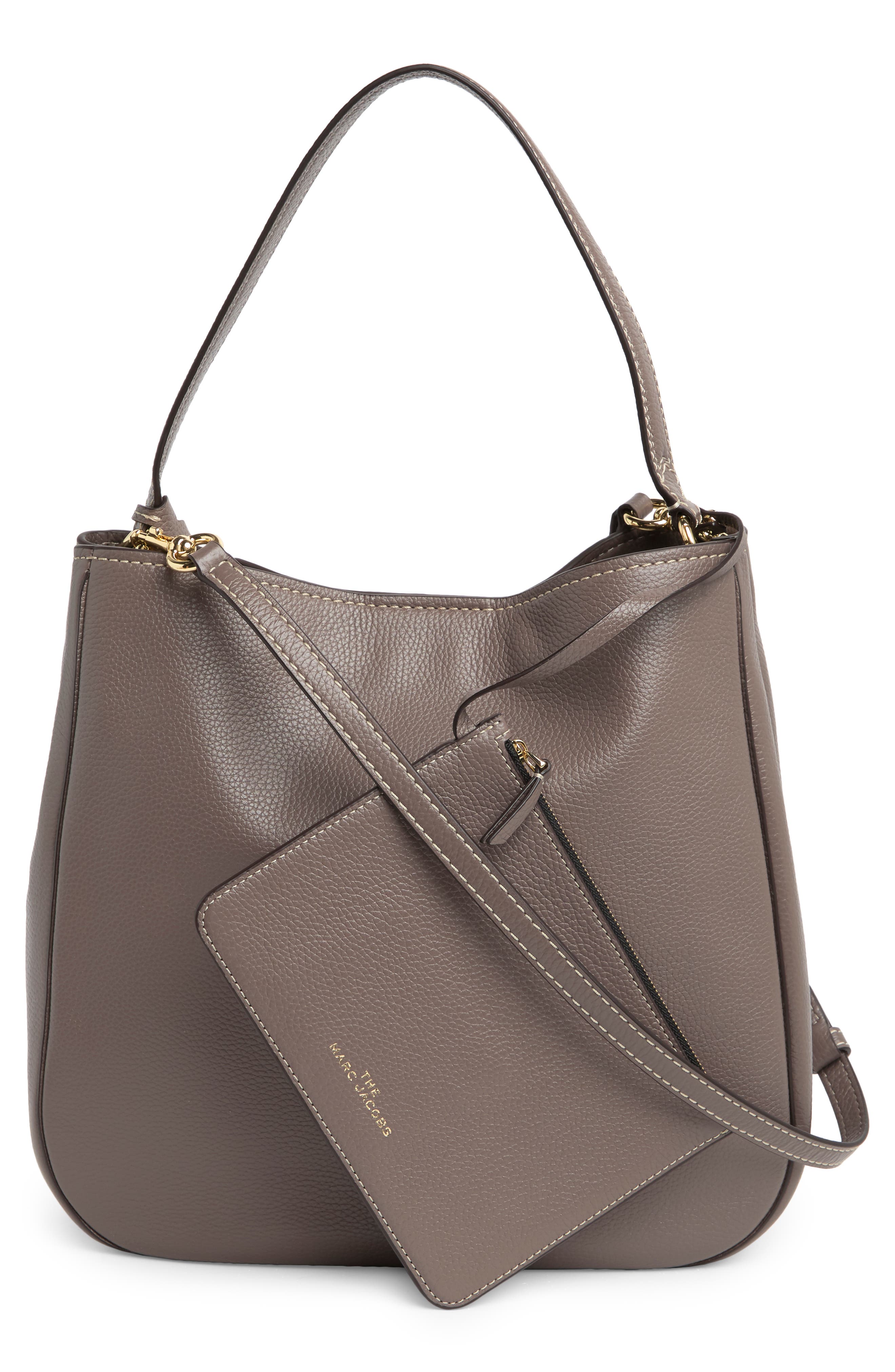 Marc Jacobs The Director Leather Hobo Bag, Alternate, color, 