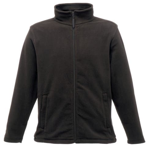 Plain Micro Fleece Full Zip Jacket