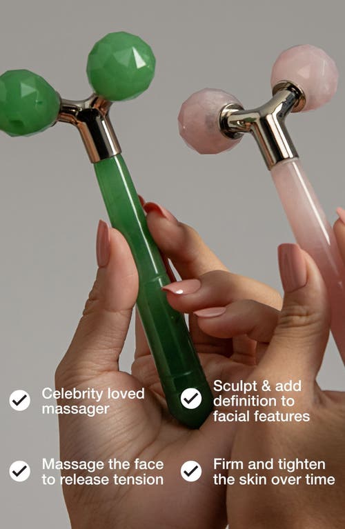 Mount Lai Jade Tension Melting Massager Tool In Green