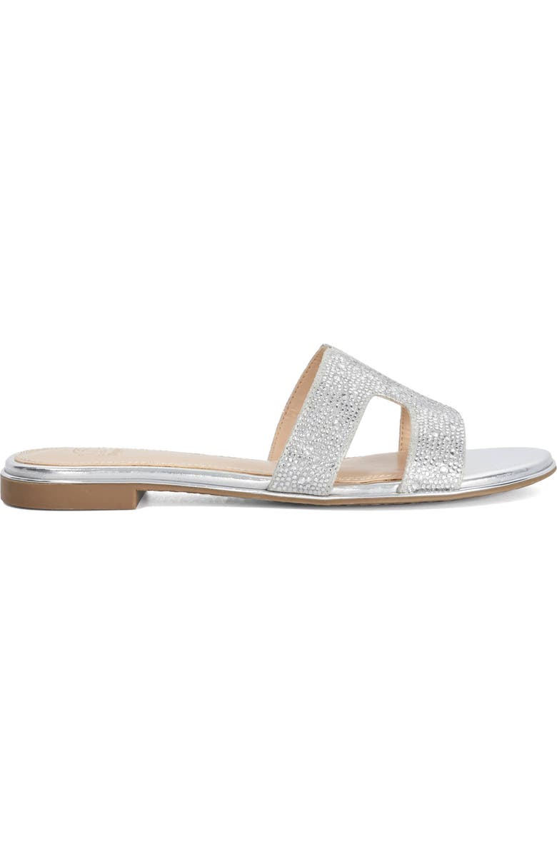Dune London Ludlowss Embellished Slide Sandal, Alternate, color,