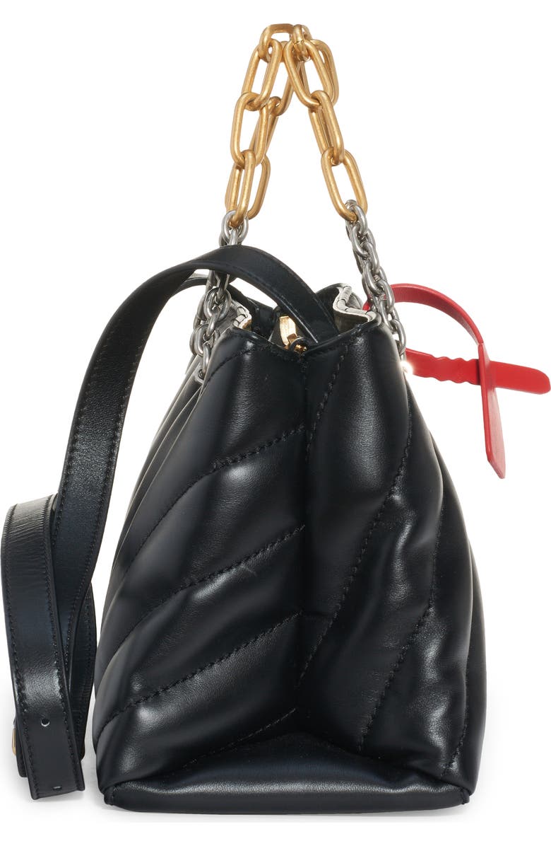 Off-White Jackhammer Leather Tote, Alternate, color,