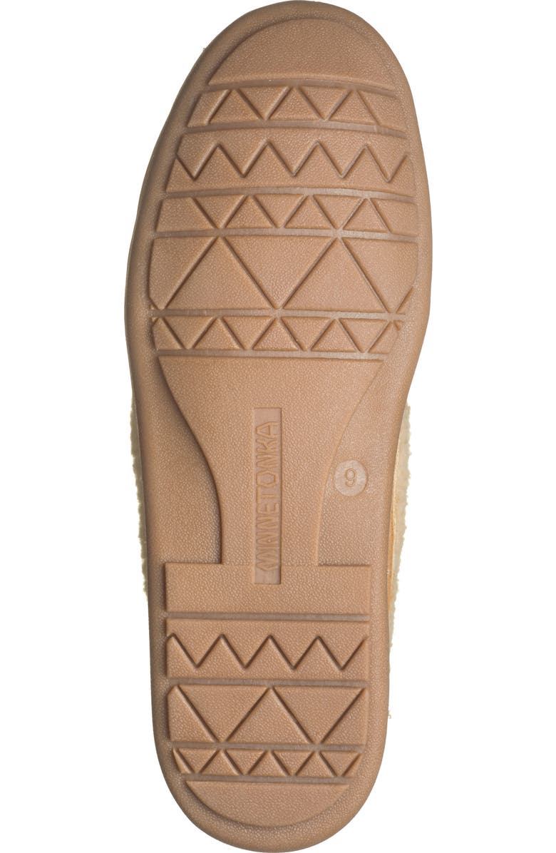 Minnetonka Corey Trapper Faux Fur Lined Slipper, Alternate, color,