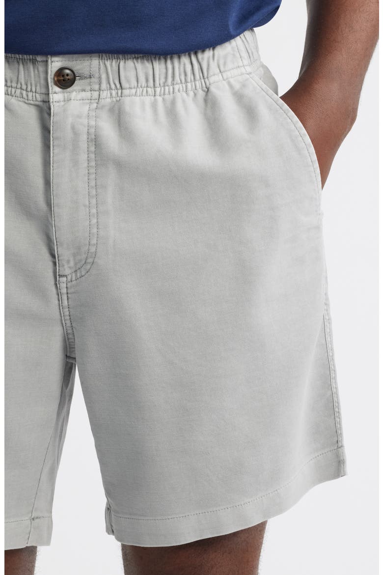 Crown Weekend Shorts, Alternate, color, GALE GREY