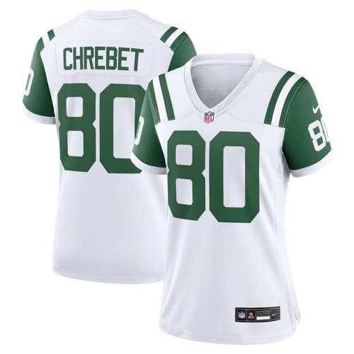 Nike Wayne Chrebet White New York Jets Classic Alternate Retired Player Game Jersey