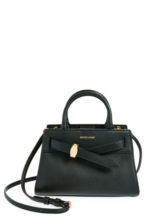 Mini Dash Leather Top Handle Bag