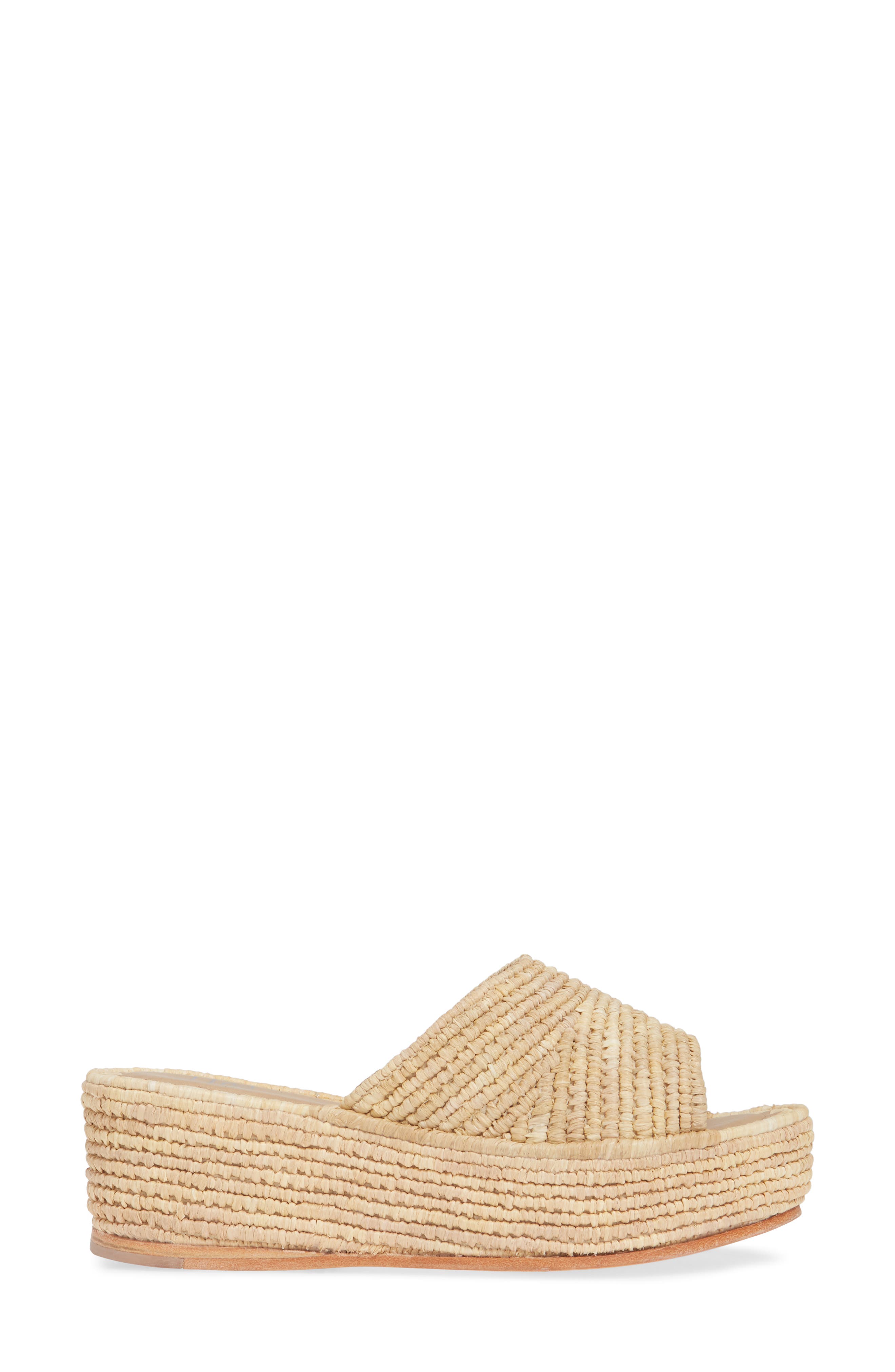 Jeffrey Campbell Romeno Espadrille Platform Slide Sandal, Alternate, color, 
