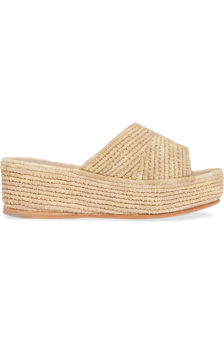 Jeffrey Campbell Romeno Espadrille Platform Slide Sandal, Alternate, color,