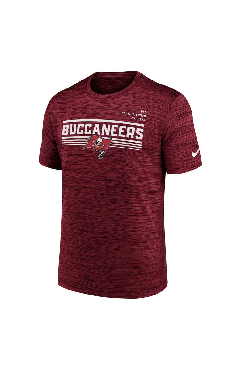 Nike Men's Nike Red Tampa Bay Buccaneers Yardline Velocity Performance T-Shirt, Alternate, color, Red
