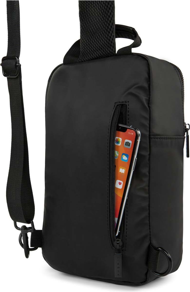 bugatti Mile End Sling Bag, Alternate, color, Black