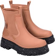 Melissa Drip Lug Sole Chelsea Boot